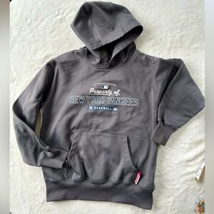 Majestic MLB Authentic Collection NY Yankees Therma Base Pullover Hoodie Sz M